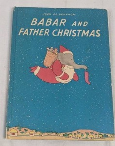 lot 349 image: Rare 1940 Edition Babar and Father Christmas