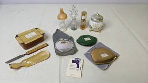 lot 436 image: Lot of Vintage Beauty Products and Accessories