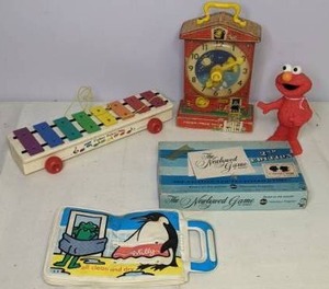 lot 402 image: Lot of Childrens Toys, Some Vintage Fisher Price, Newlywed Game and More