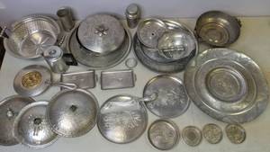 lot 147 image: Assortment of Silver Plated, Stainless Steel, Forged Steel