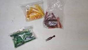 lot 131 image: Large Lot of Antique Bulldog Clothespins