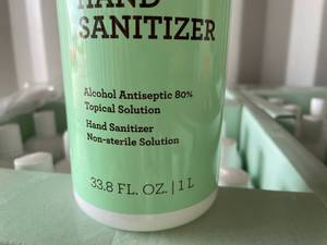 lot 119 image: Large Lot of NatureWell Advanced Liquid Hand Sanitizer, 33.8oz