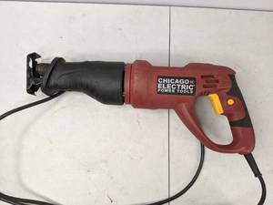 lot 620 image: Reciprocating Saw - Chicago Electric Power Tools - NER