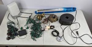 lot 511 image: Lot includes Verilux Light Therapy Lamp, Black Light, Lighting Fixtures and More  NER