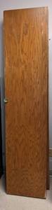 lot 501 image: Folding Wood Door (4) Panels - NER