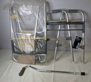 lot 500 image: Set of Two Walkers and A Cane - NER