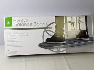 lot 463 image: Get Fit Gaiam Evolve Balance Board in Original Box