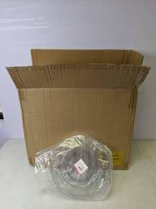 lot 545 image: Resellers Dream New Set of (12) Clear Plastic Rotating Makeup Organizers -NER