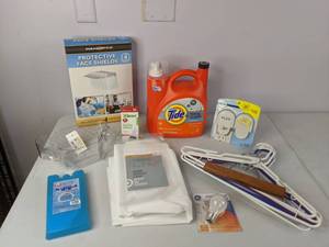 lot 569 image: Lot of Home Goods for Laundry and Bathroom (Most are NEW)  NER