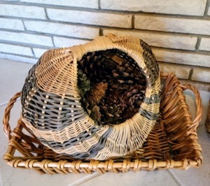 lot 29 image: Decorative Woven Baskets