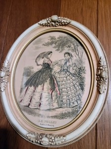 lot 37 image: Pair of Framed Vintage Prints
