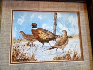 lot 178 image: Pair of Framed Prints by R.J. Nelson