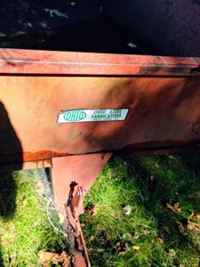 lot 206 image: Metal Dump Cart