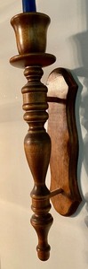 lot 154 image: Wooden Candle Wall Display