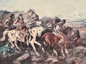 lot 56 image: The Ambush Vintage Print