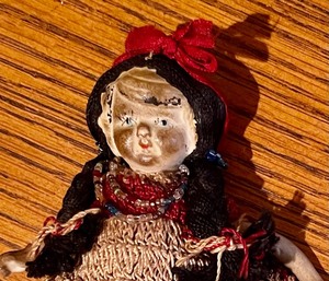 lot 96 image: Vintage Porcelain Doll