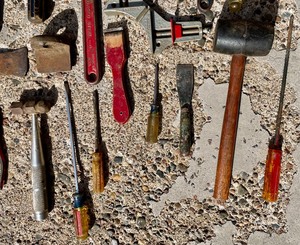 lot 238 image: Assorted Garage Tools Lot