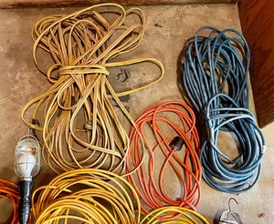 lot 242 image: Extension Cords Lot