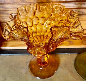lot 216 image: Colored Glass Items