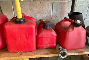 lot 279 image: Gas Cans