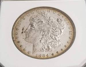 1884-O DMPL MORGAN SILVER DOLLAR MS63DMPL PCI NICE MIRROR LIKE LOOK