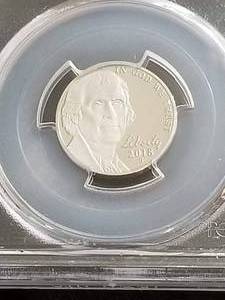 2018-S PROOF US NICKEL PR70DCAM PCGS FIRST STRIKE