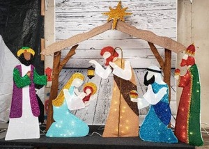 LED Nativity Scene