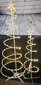 LED Spiral Trees