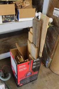 lot 954 image: Lot of (1 Box) Wood Board Sections