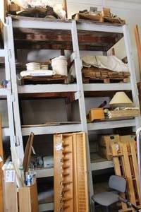lot 985 image: Wood Shelf 5-tier