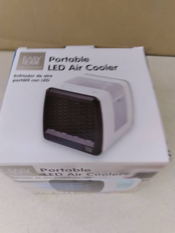 lot 16 image: Portable LED Air Cooler in box Unt...