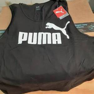 lot 30 image: Mens Puma XXL Black Tank...