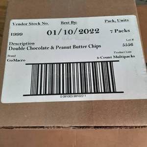 lot 53 image: Gomacro Protein Bars Double Chocola...