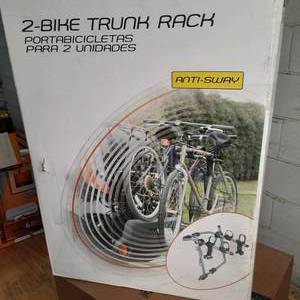 lot 59 image: Bikemate 2-Bike Anti Sway Trunk Rac...