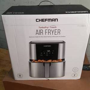 lot 60 image: Chefman Air Fryer Turbo Fry Touch...