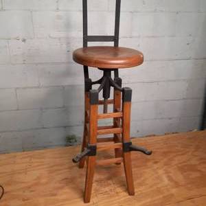 lot 65 image: Vintage Stillwater Prison Barber Ch...