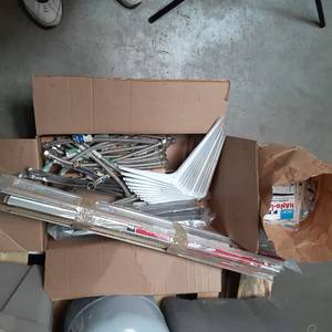 lot 86 image: Box of Hardware and Home Improvemen...