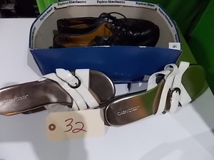 lot 32 image: 2 pair of brand new shoes 1 for him...