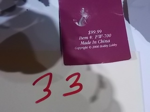 lot 33 image: Fall Wreath brand new with tags...