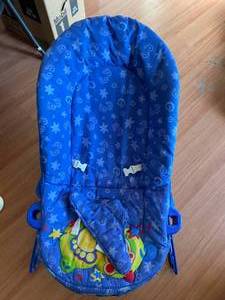 lot 37 image: Baby bouncer vibrator chair and bab...