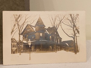 lot 90 image: 1916 Calendar and Postcard of  Andrew McGills St. Paul Home on Scudder Street