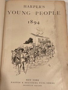 lot 70 image: Antique Hardcover Book - Harpers Young People