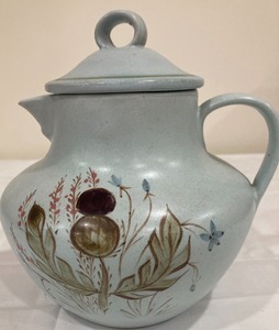 lot 65 image: Bucman Forrest Stoneware Three Piece Tea Set