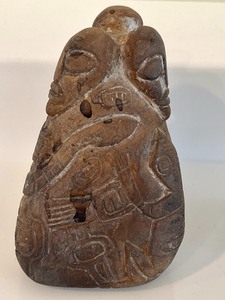 lot 103 image: Two  South American Pottery Items