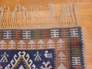 lot 145 image: Woven Wall HangingRug with Aztec Motif
