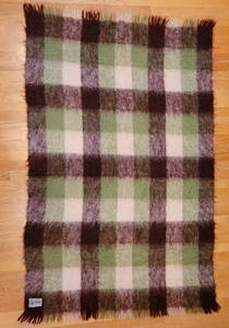 lot 148 image: Glen Cree Throw and Black Liberty Mohair ScarfDrape