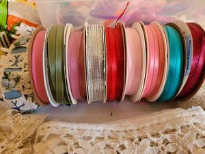 lot 177 image: Ribbons, Lace and More Including Vintage Collars