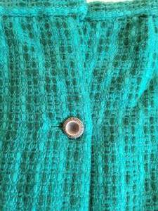lot 185 image: Hand Sewn 4-Button Skirt and Matching Fabric For Your Next Project