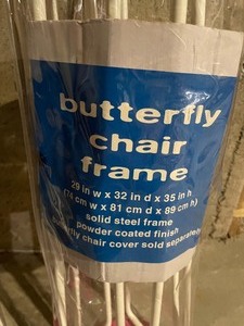 lot 296 image: 2 (New) Butterfly Chair Frames