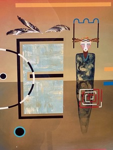 lot 116 image: Framed Dan Namingha 2007 Print from the Museum of Northern Arizona